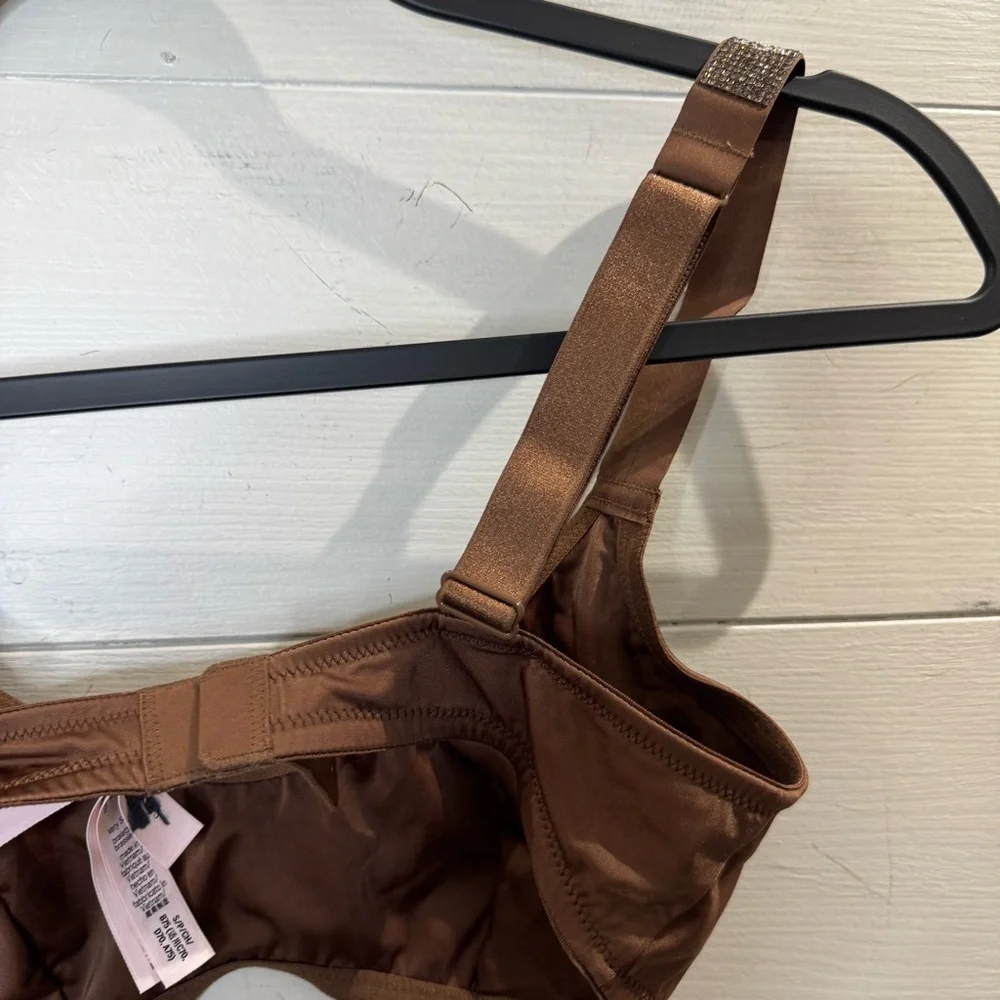 Victoria's Secret | NWOT Very Sexy Bralette Brown Embellished Women's Size Small